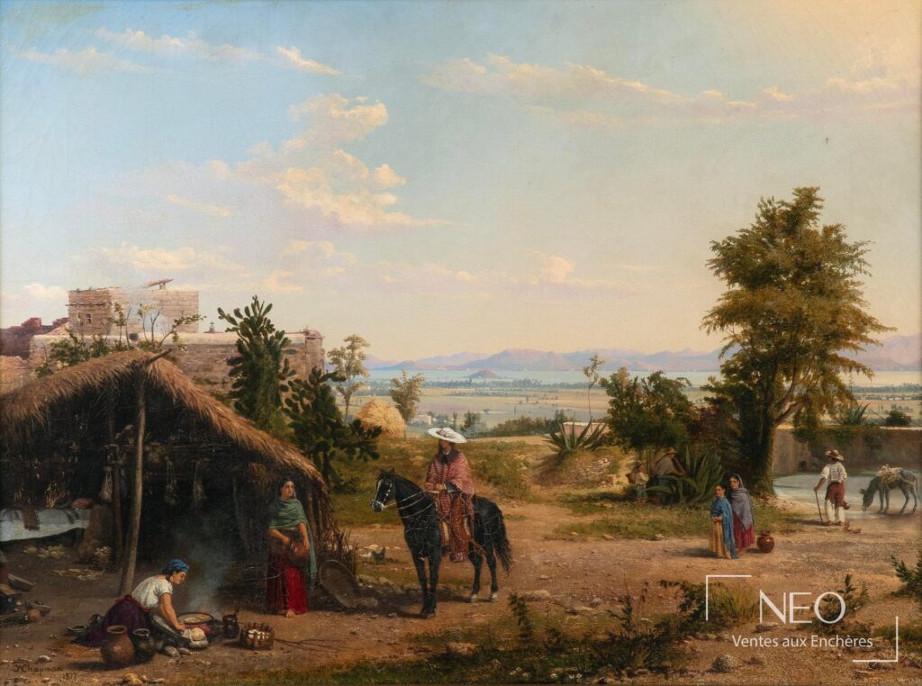 Lot 106 - Conrad Wise CHAPMAN Scène