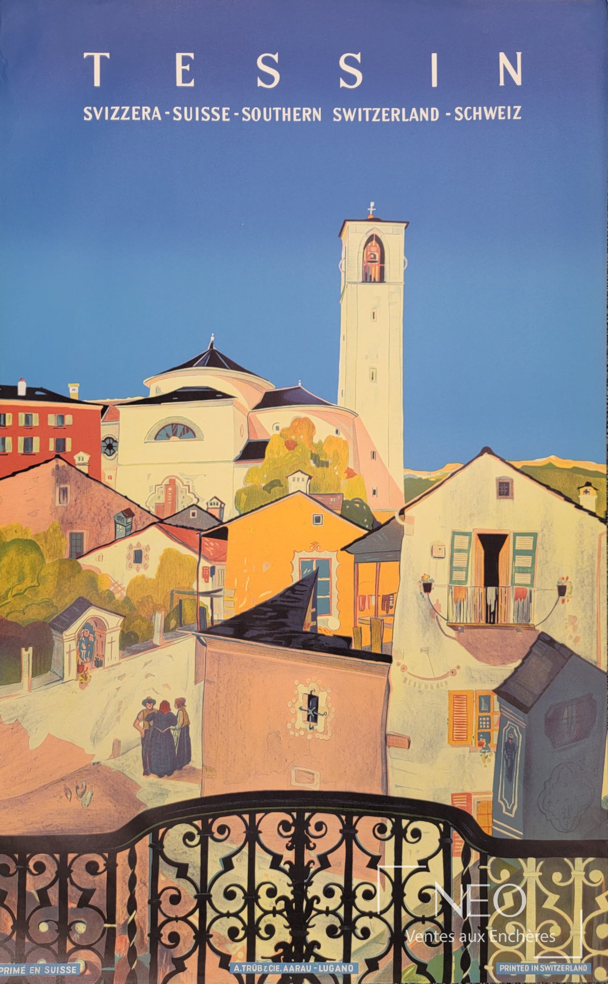 Affiche de Tessin