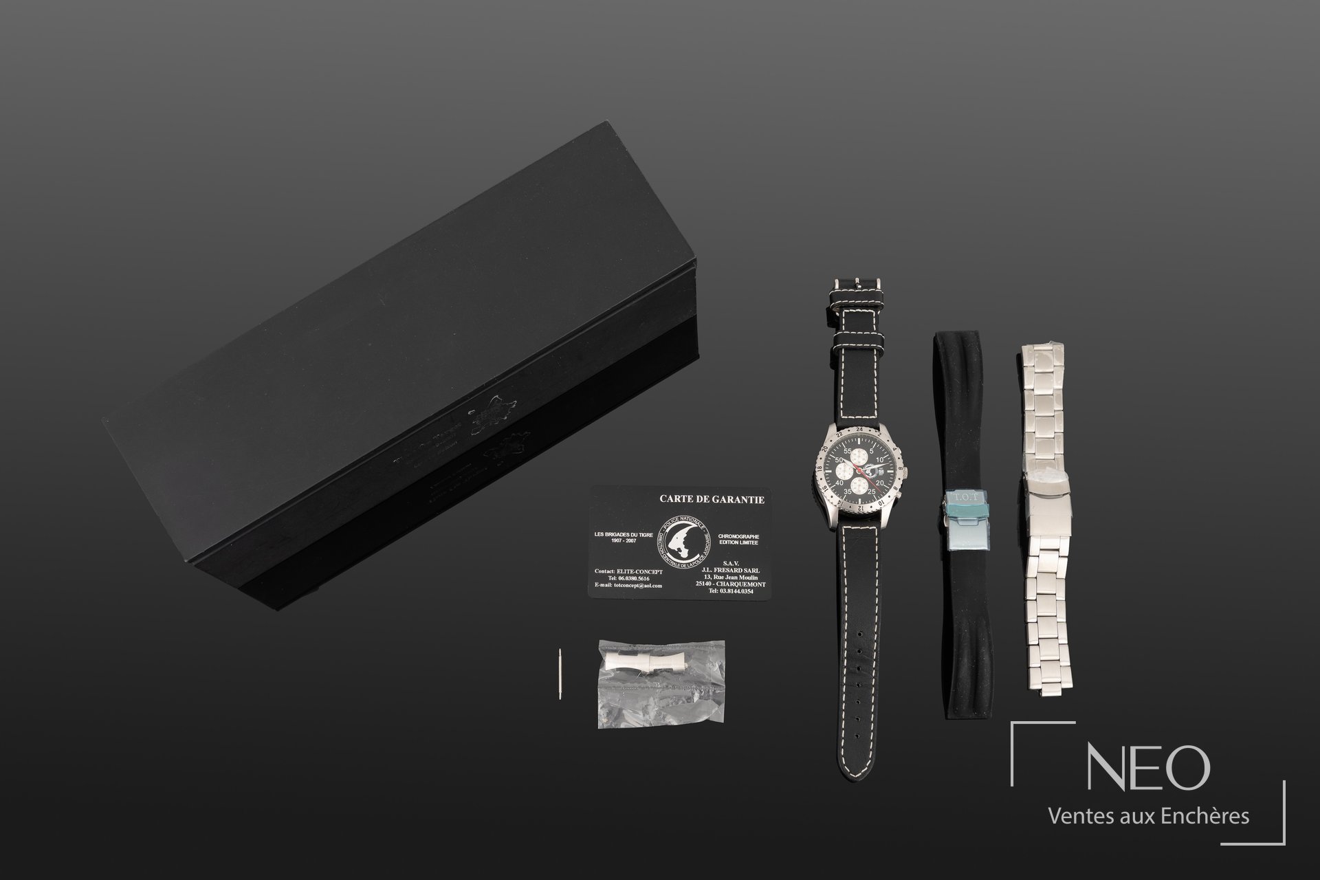 Montre chronographe DCPJ Brigade du Tigre