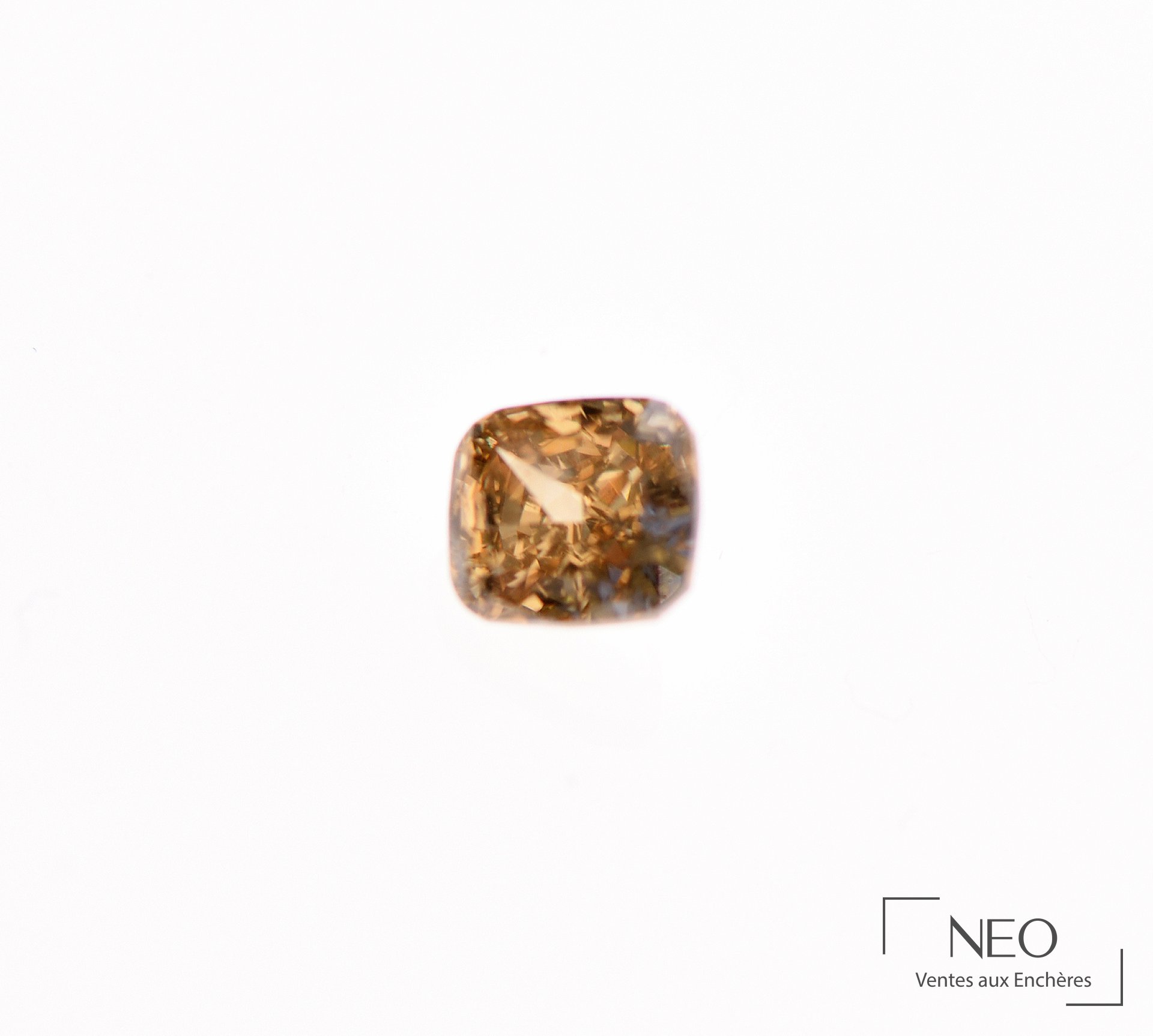 Diamant sur papier avec certificat Gem Report Antwerp