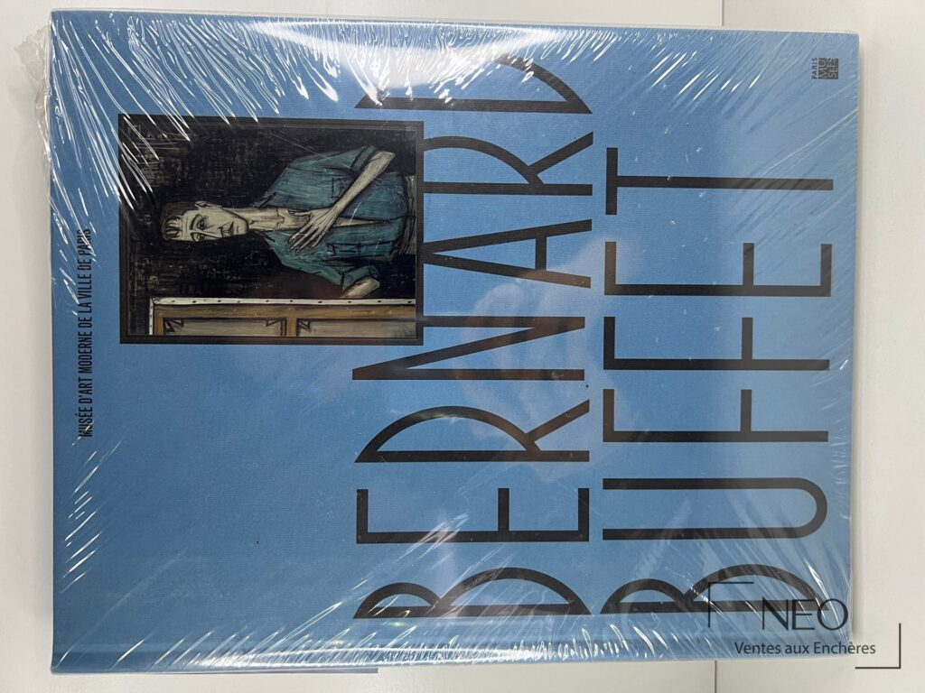 Couverture bleue du livre Bernard Buffet sous blister