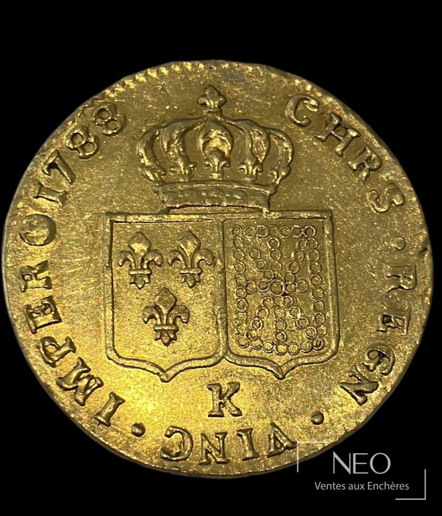 Armes de France et de Navarre sous couronne
