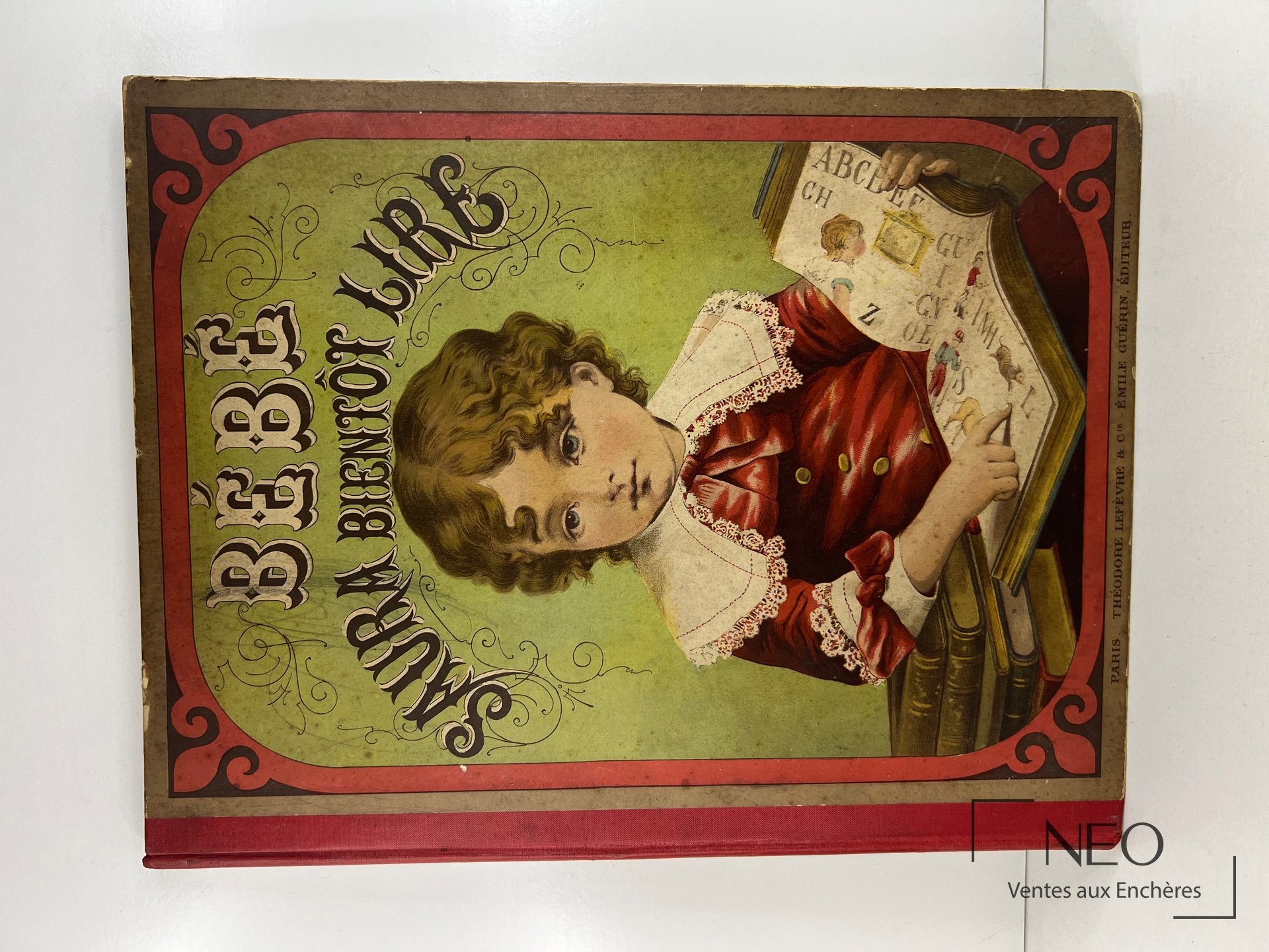 Couverture illustrée du livre Bébé saura bientôt lire de Mme Doudet
