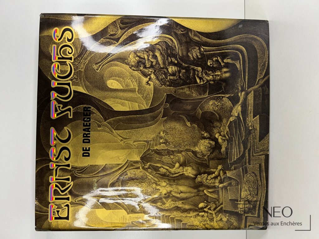 Couverture illustrée du livre Draeger Ernst Fuchs
