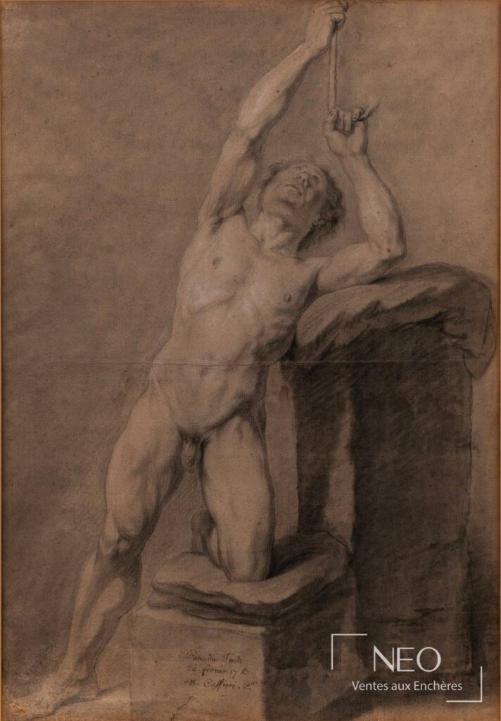 Académie d’homme de profil