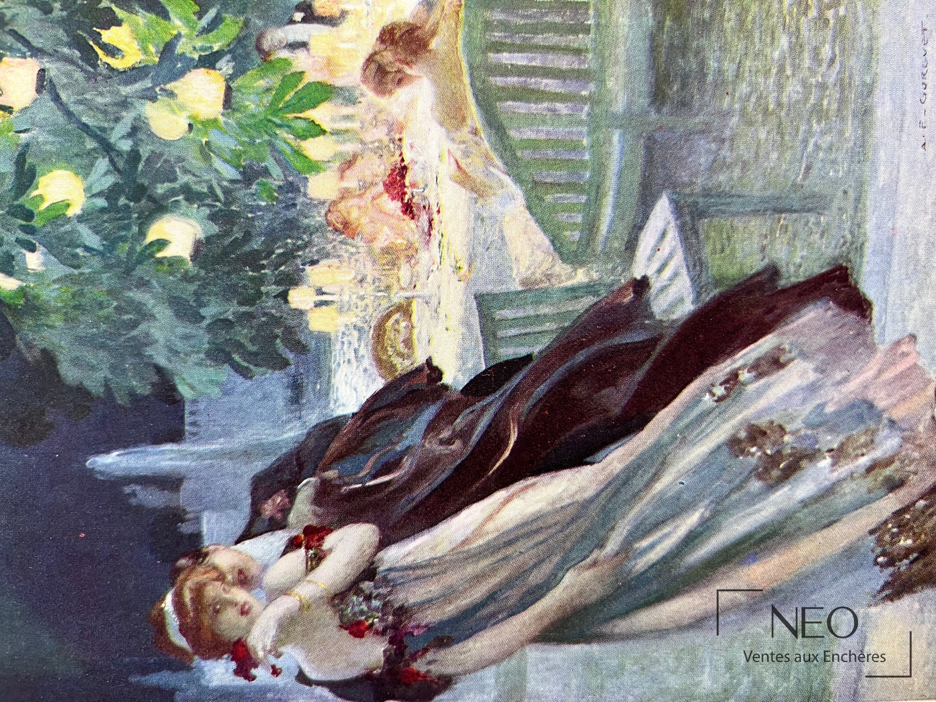 Edmond Rostand, Oeuvres complètes illustrées, reliure demi basane