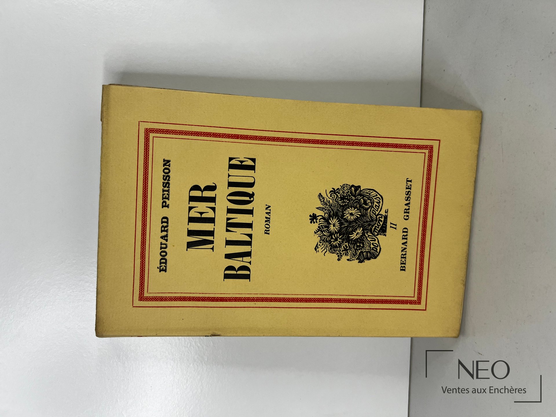Couverture du livre Mer Baltique d'Édouard Peisson
