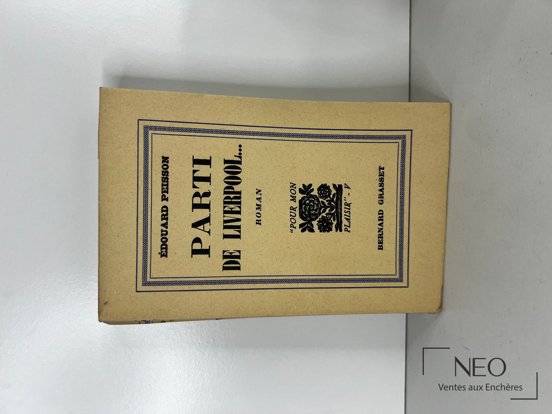 Couverture du livre Parti de Liverpool d'Édouard Peisson
