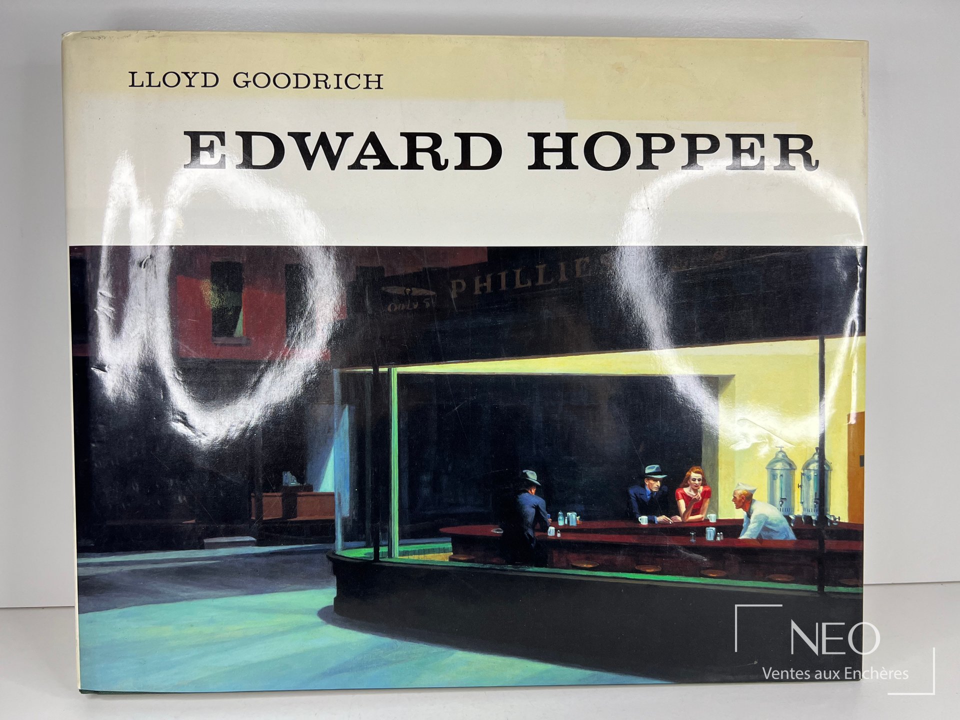 Couverture illustrée du livre Edward Hopper de Lloyd Goodrich