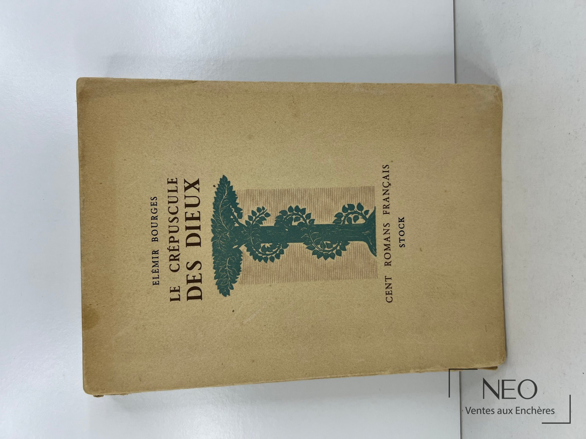 Couverture du livre Le crépuscule des dieux d’Elémir Bourges