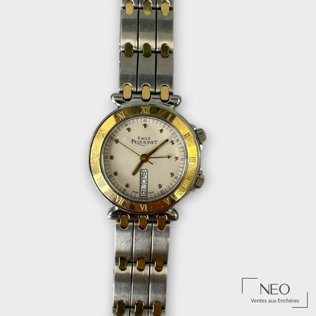 Montre Émile Pequignet Moorea en acier