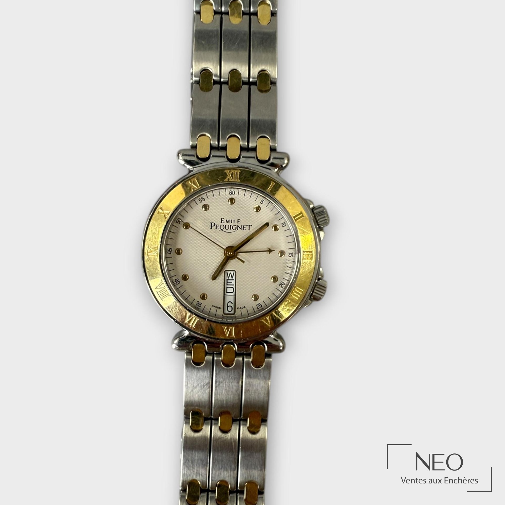 Montre Émile Pequignet Moorea en acier
