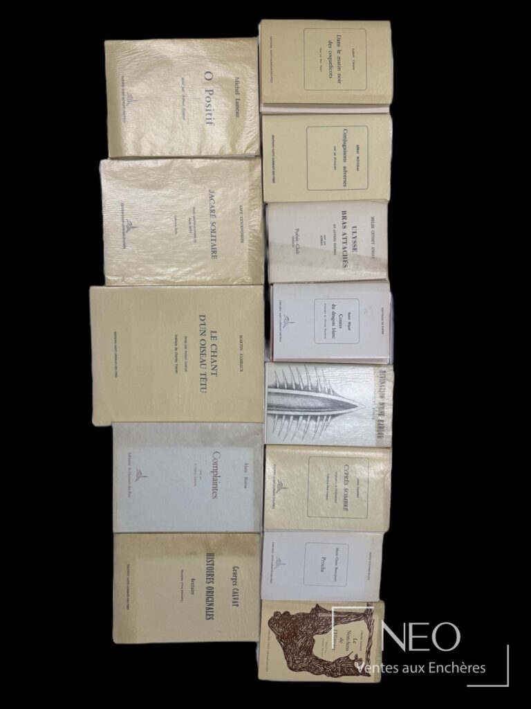 Ensemble de treize livres de bibliophilie