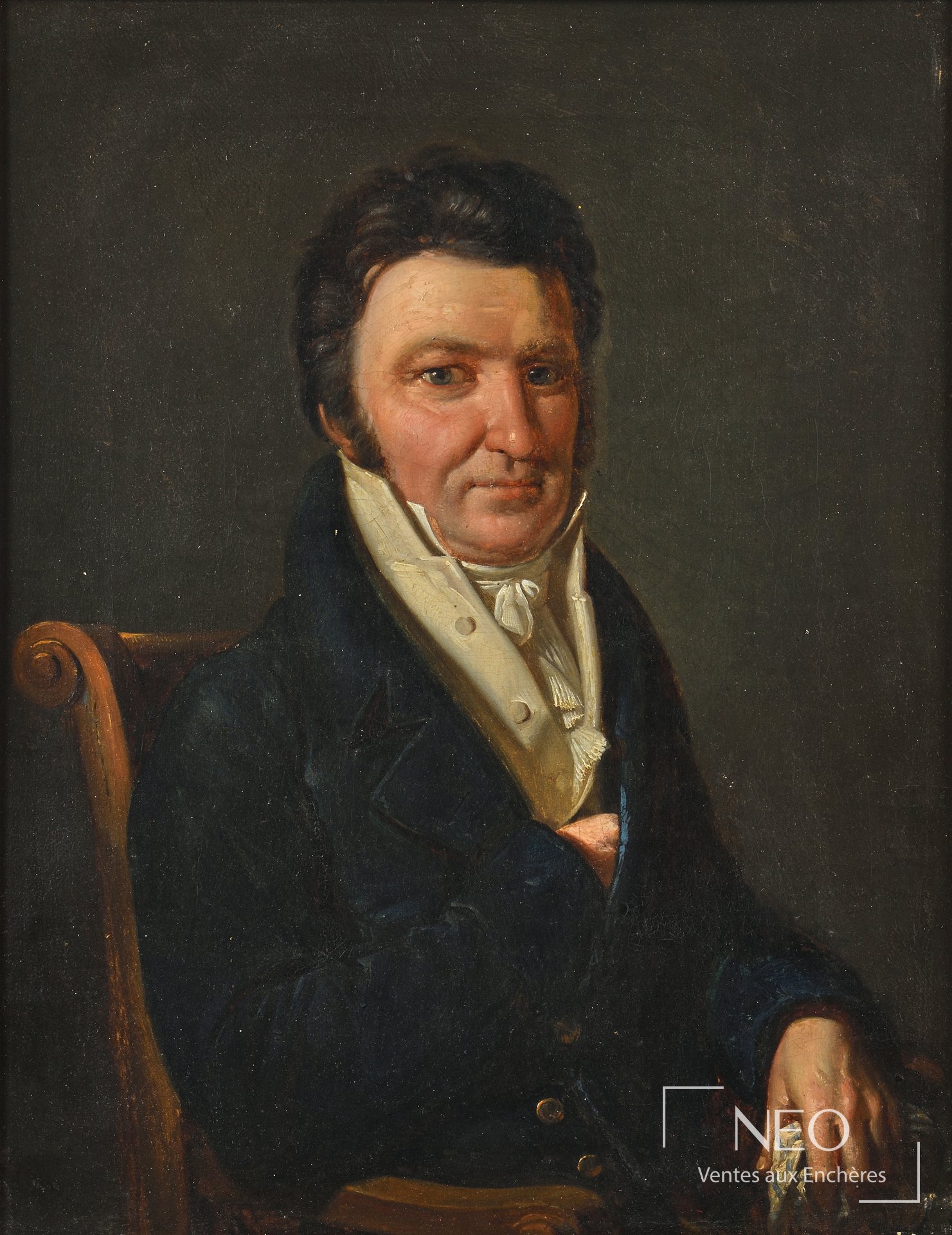 Portrait d'homme en buste