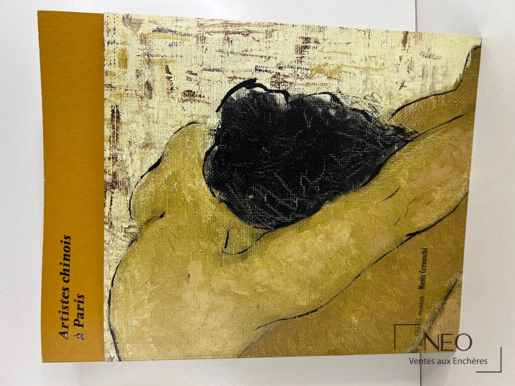 Couverture illustrée du livre Artistes chinois à Paris d’Eric Lefebvre