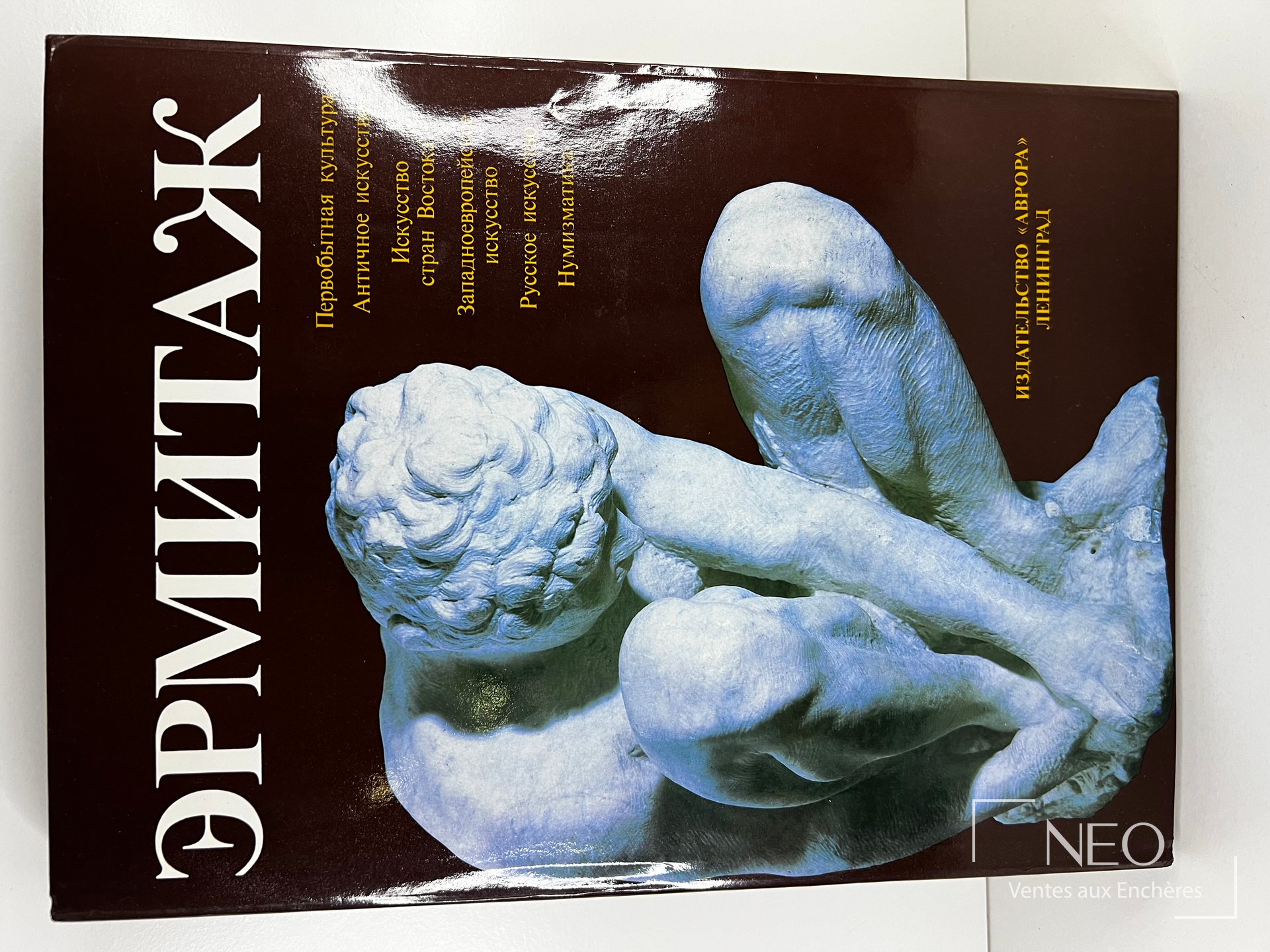 Couverture illustrée du livre Ermitazh