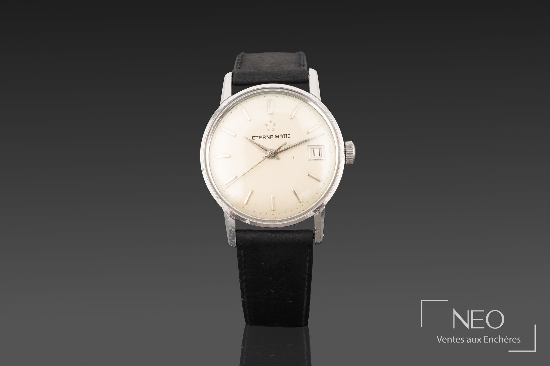 Montre Eterna Matic en acier