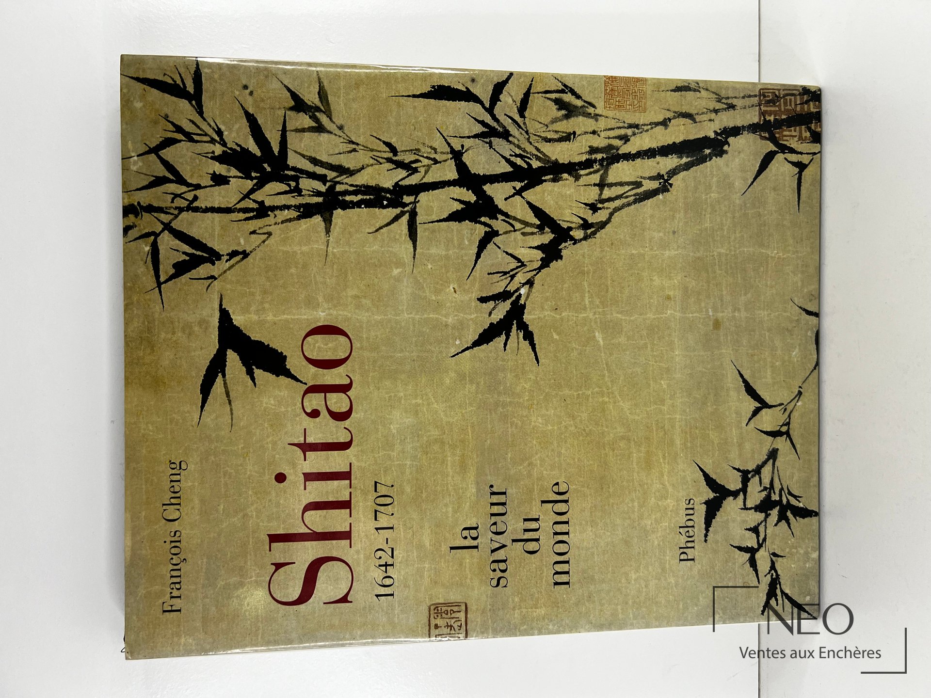 Couverture illustrée du livre Shitao ou la saveur du monde de François Cheng