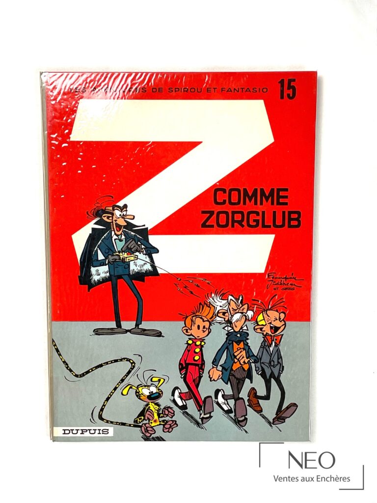Couverture de l’album Z comme Zorglub de Franquin