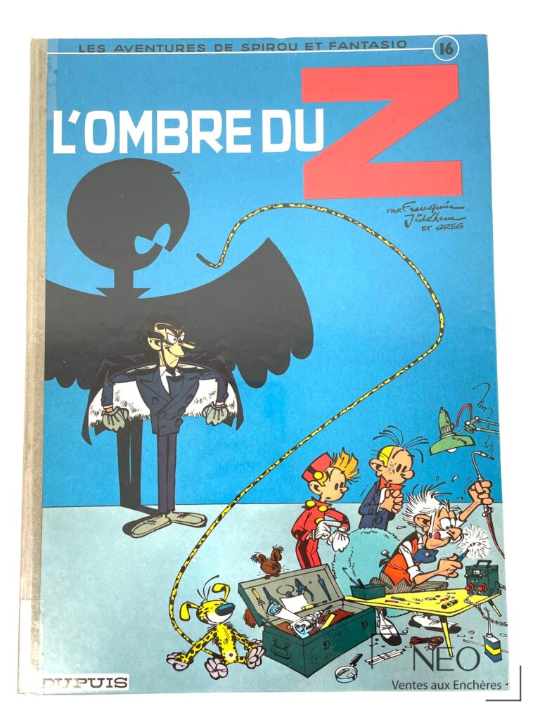 Couverture de l’album Spirou et Fantasio L’ombre du Z par Franquin