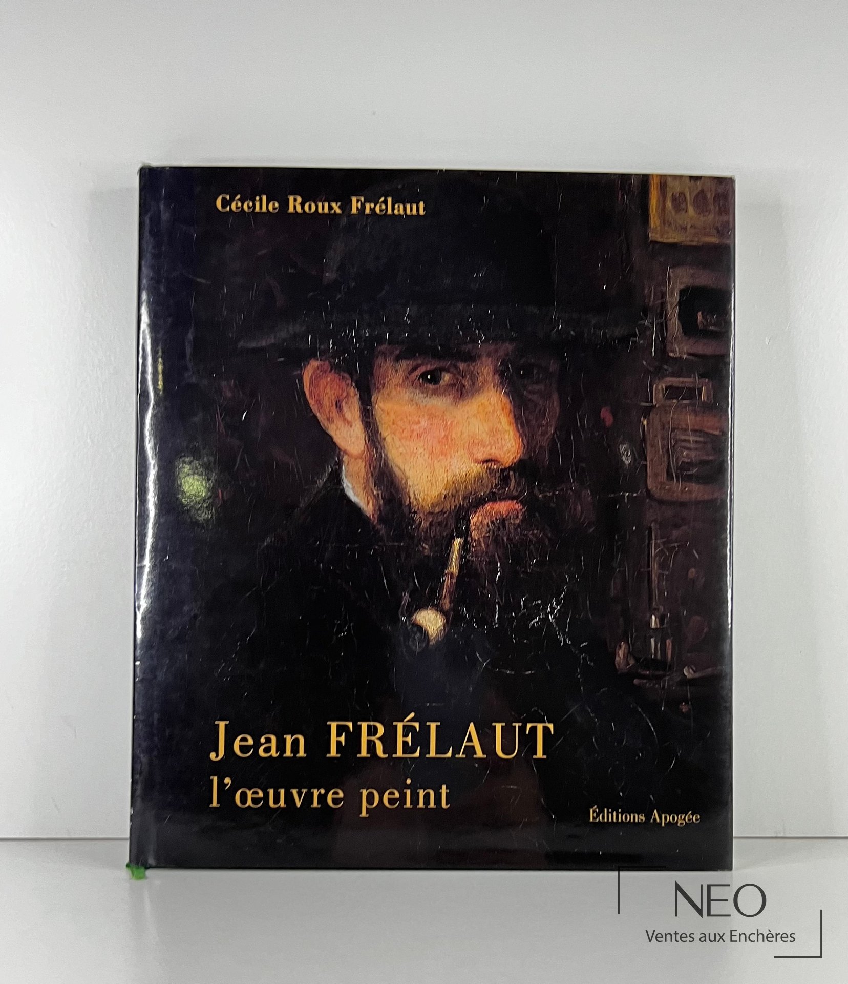 Couverture du livre Jean Frélaut 1879-1954 : L'Oeuvre peint par Roux Cécile