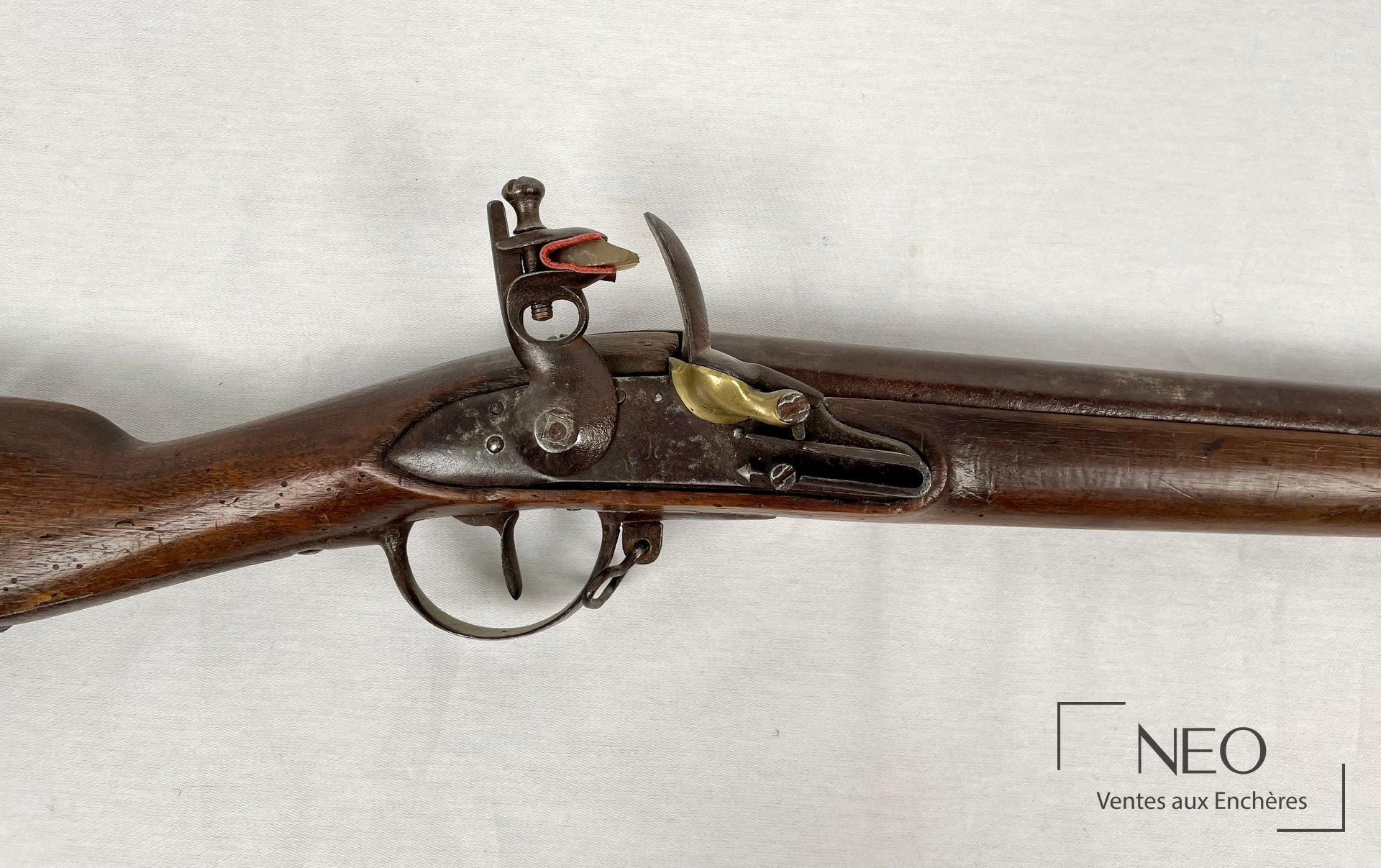 Fusil d&rsquo;infanterie à silex probablement révolutionnaire