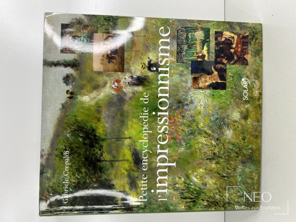 Couverture illustrée du livre Petite Encyclopédie de l'impressionnisme de Gabriele Crepaldi