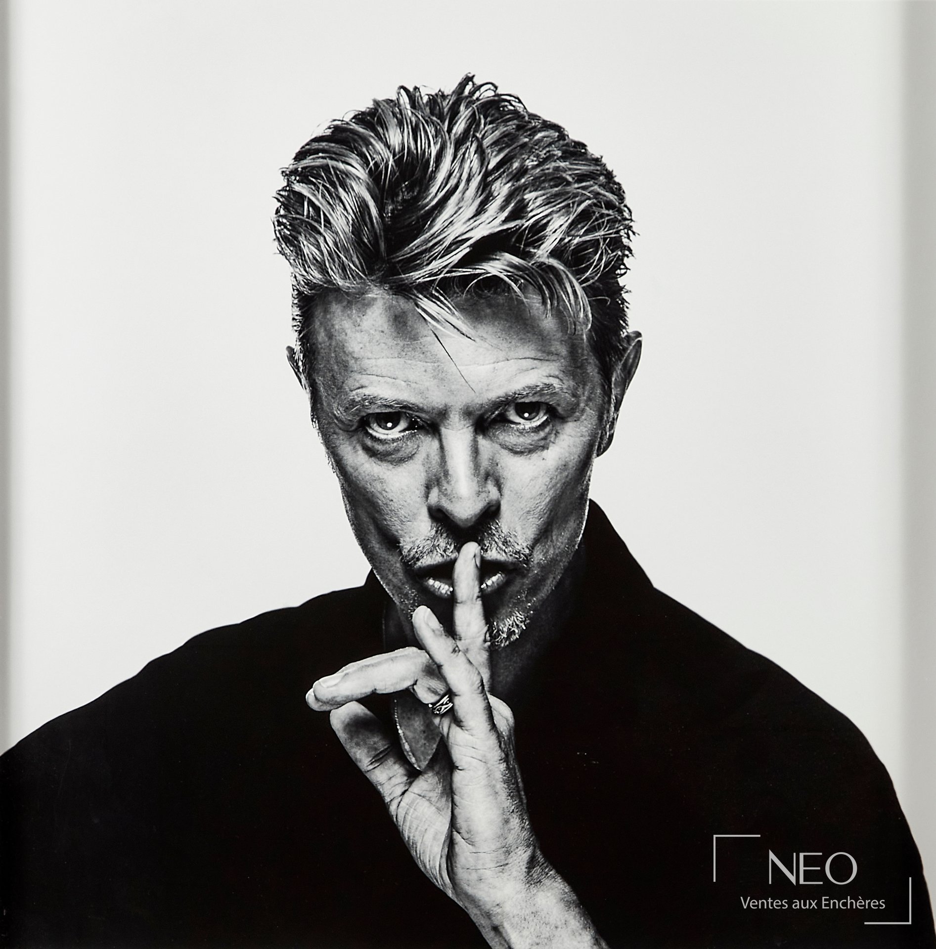 Gavin Evans Portrait de David Bowie « The Session » tirage original encadré circa 1996