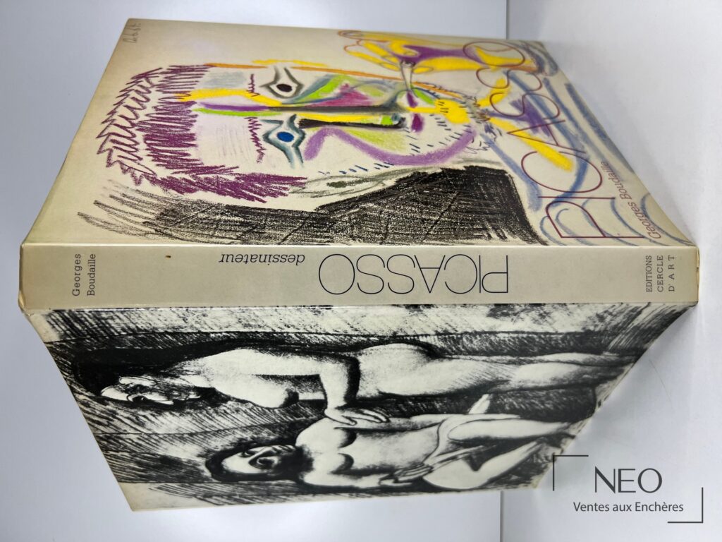 Couverture illustrée du livre Picasso dessinateur de Georges Boudaille