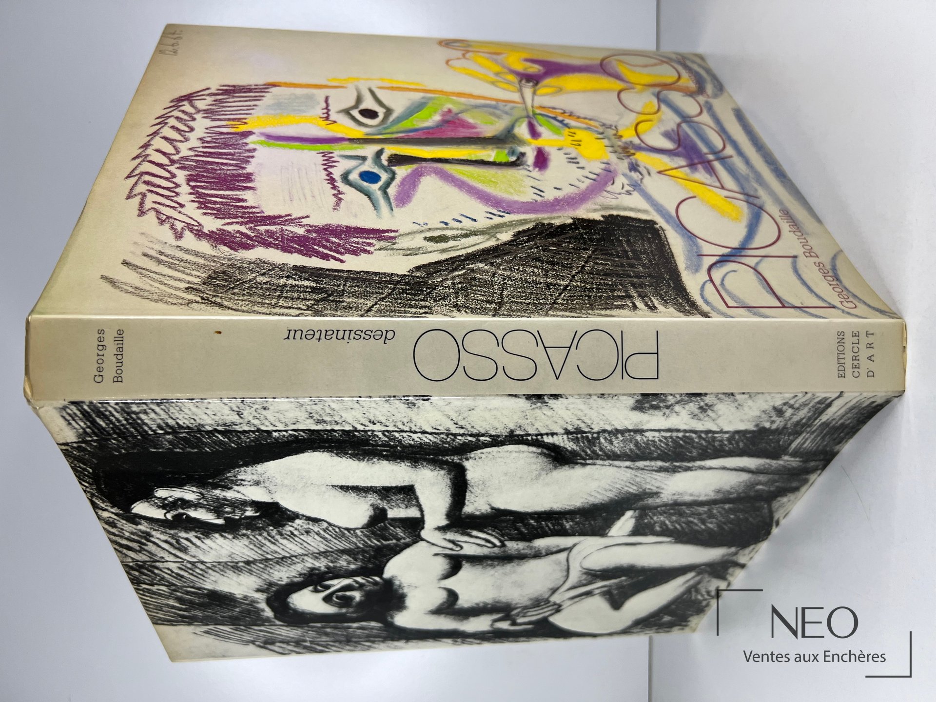 Couverture illustrée du livre Picasso dessinateur de Georges Boudaille