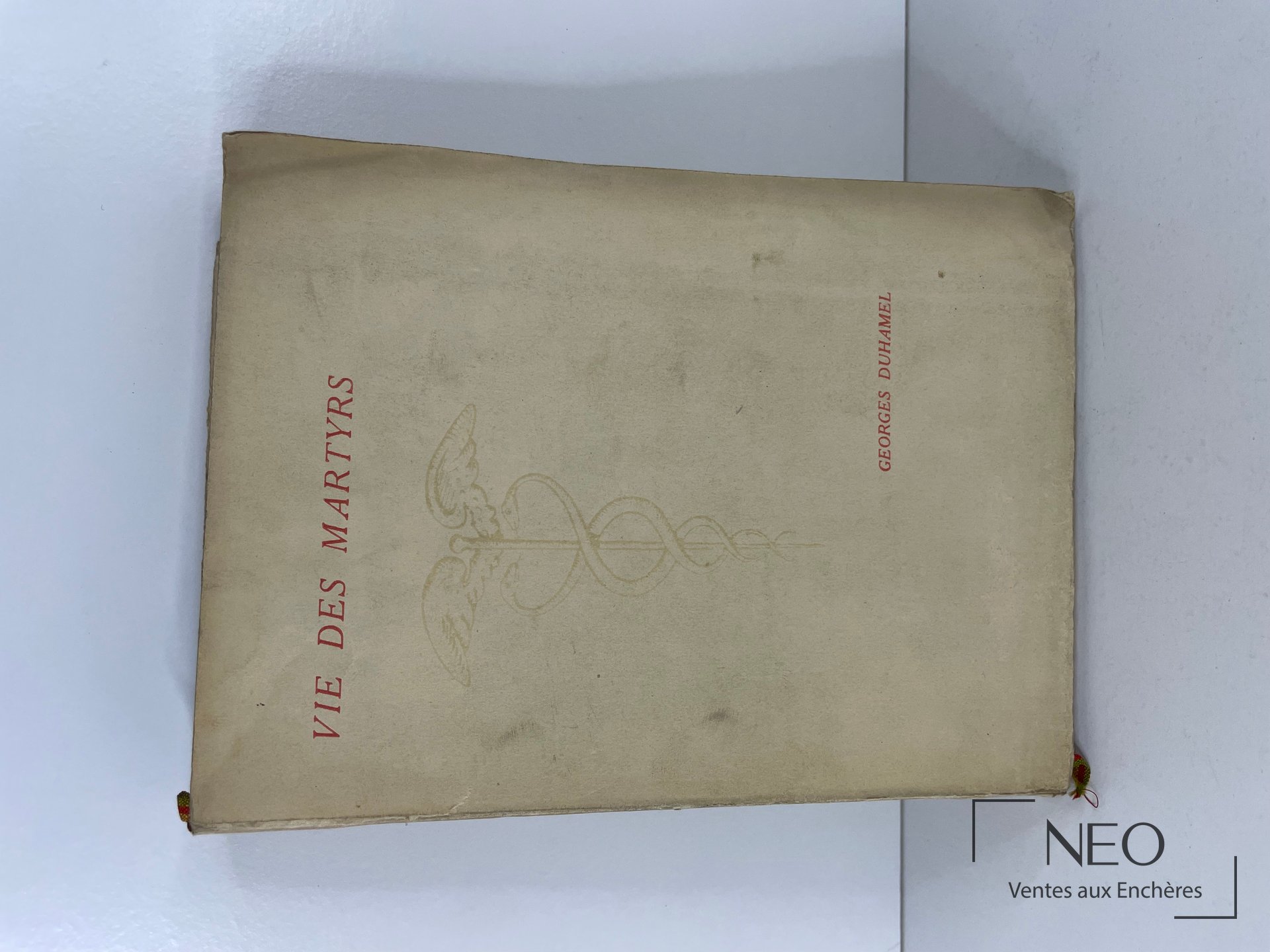Couverture souple de Vie des martyrs de Georges Duhamel
