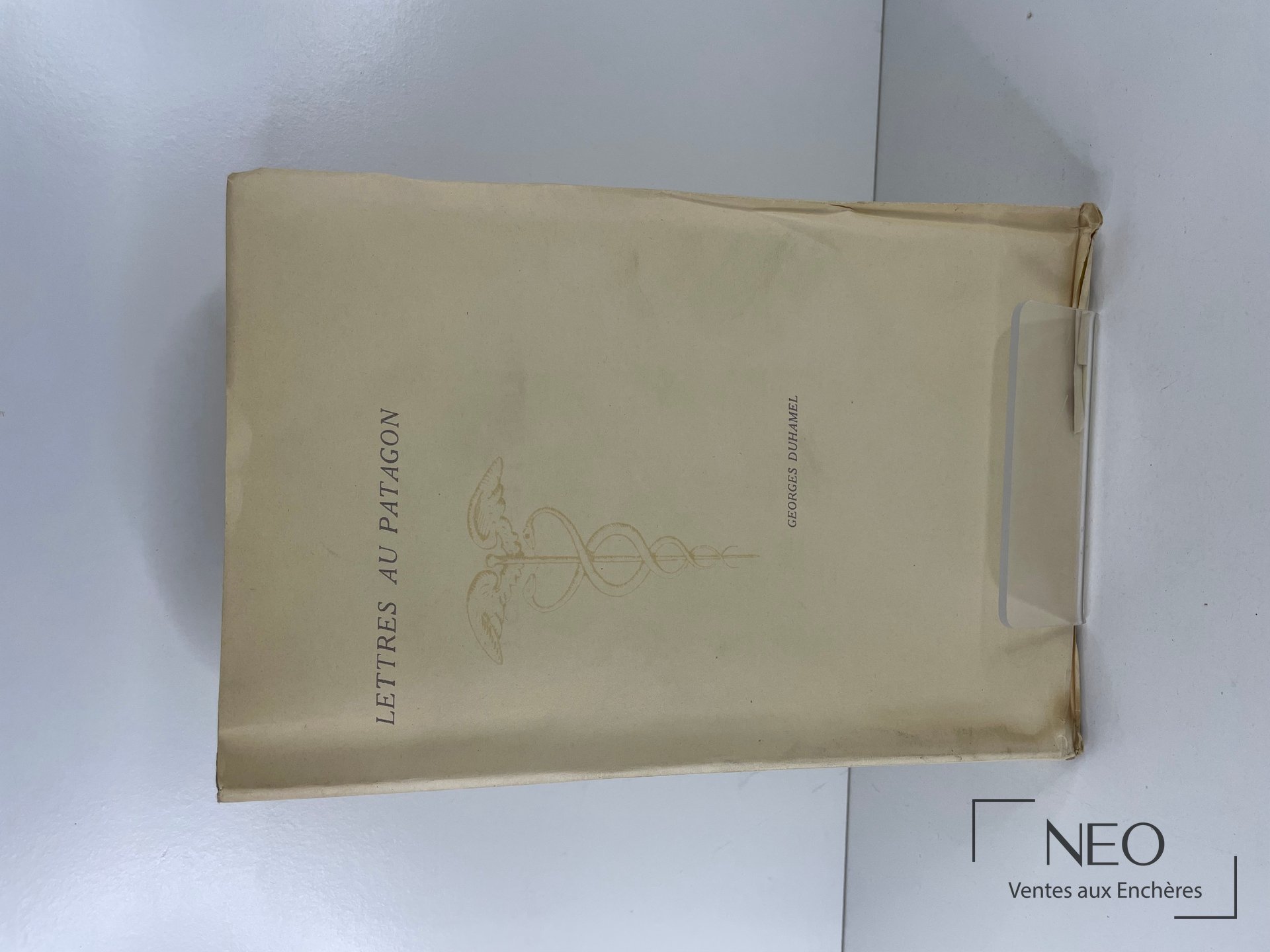 Couverture du livre Lettres au Patagon de Georges Duhamel