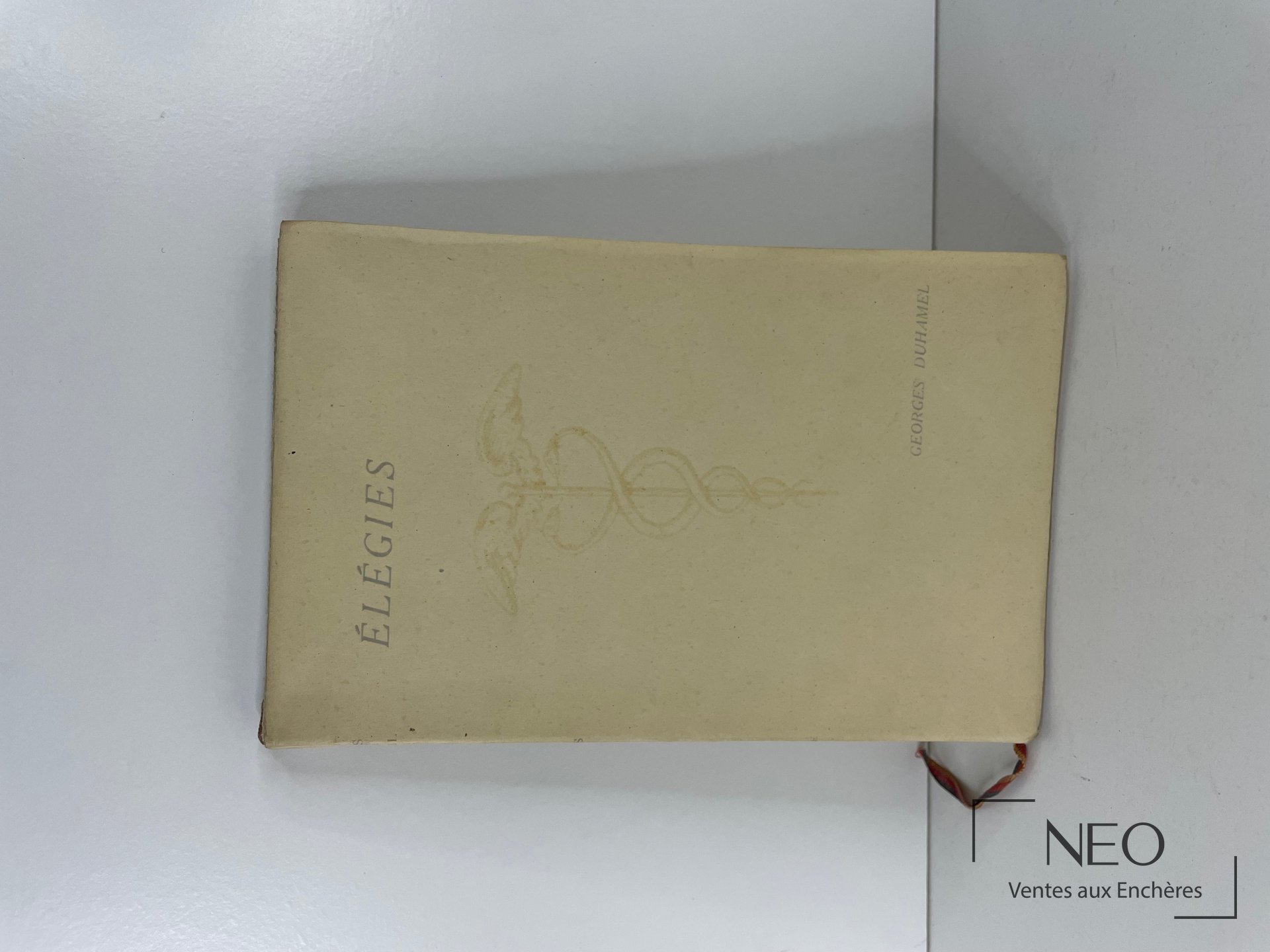 Couverture de Elégies de Georges Duhamel