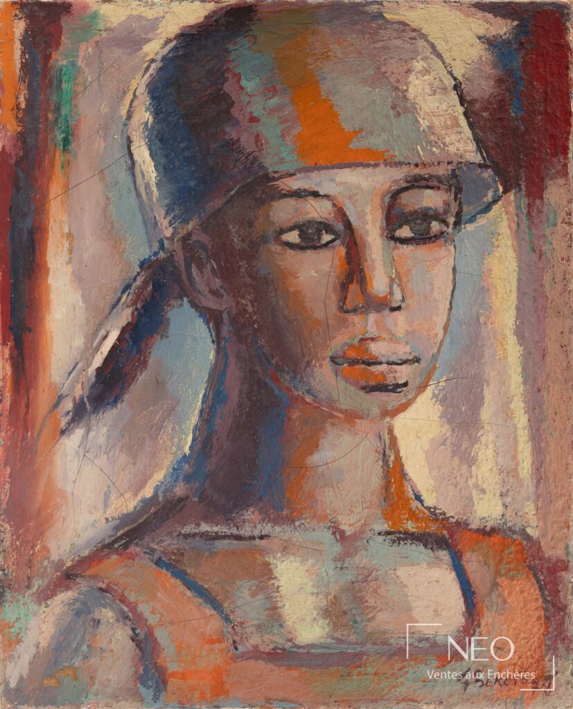 Portrait d'homme de Gérard Sekoto
