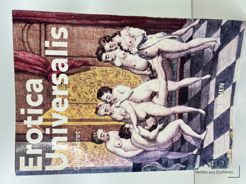 Couverture illustrée du livre Erotica Universalis de Gilles Neret