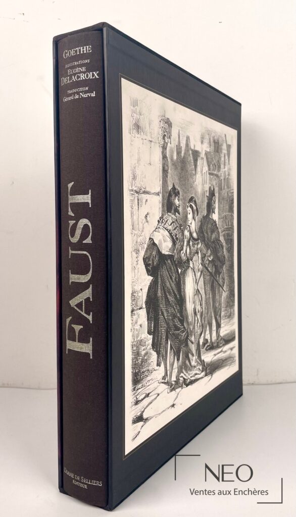 Coffret illustré du livre Faust de Goethe