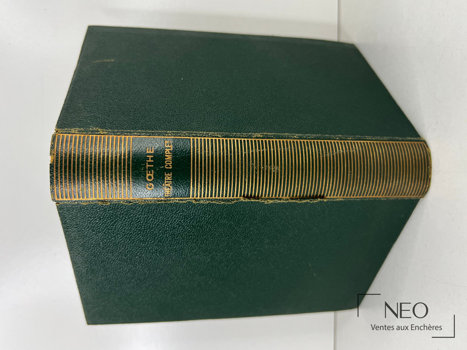 Couverture verte de Goethe