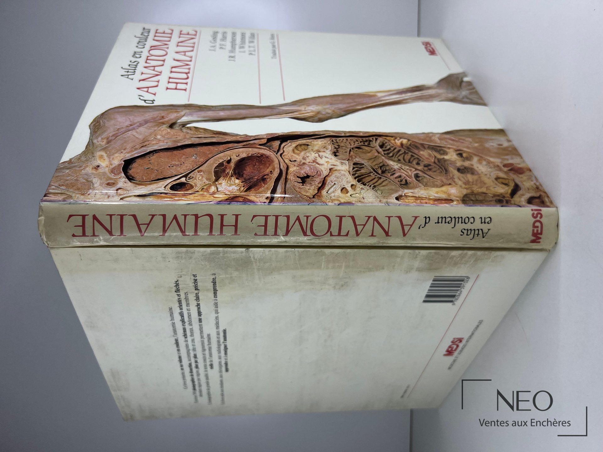 Couverture de l’atlas d’anatomie humaine de J.A. Gosling