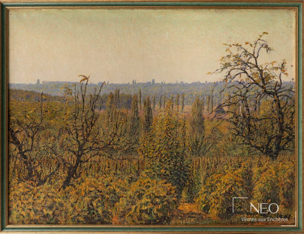 Paysage d'automne de Gustave Cariot