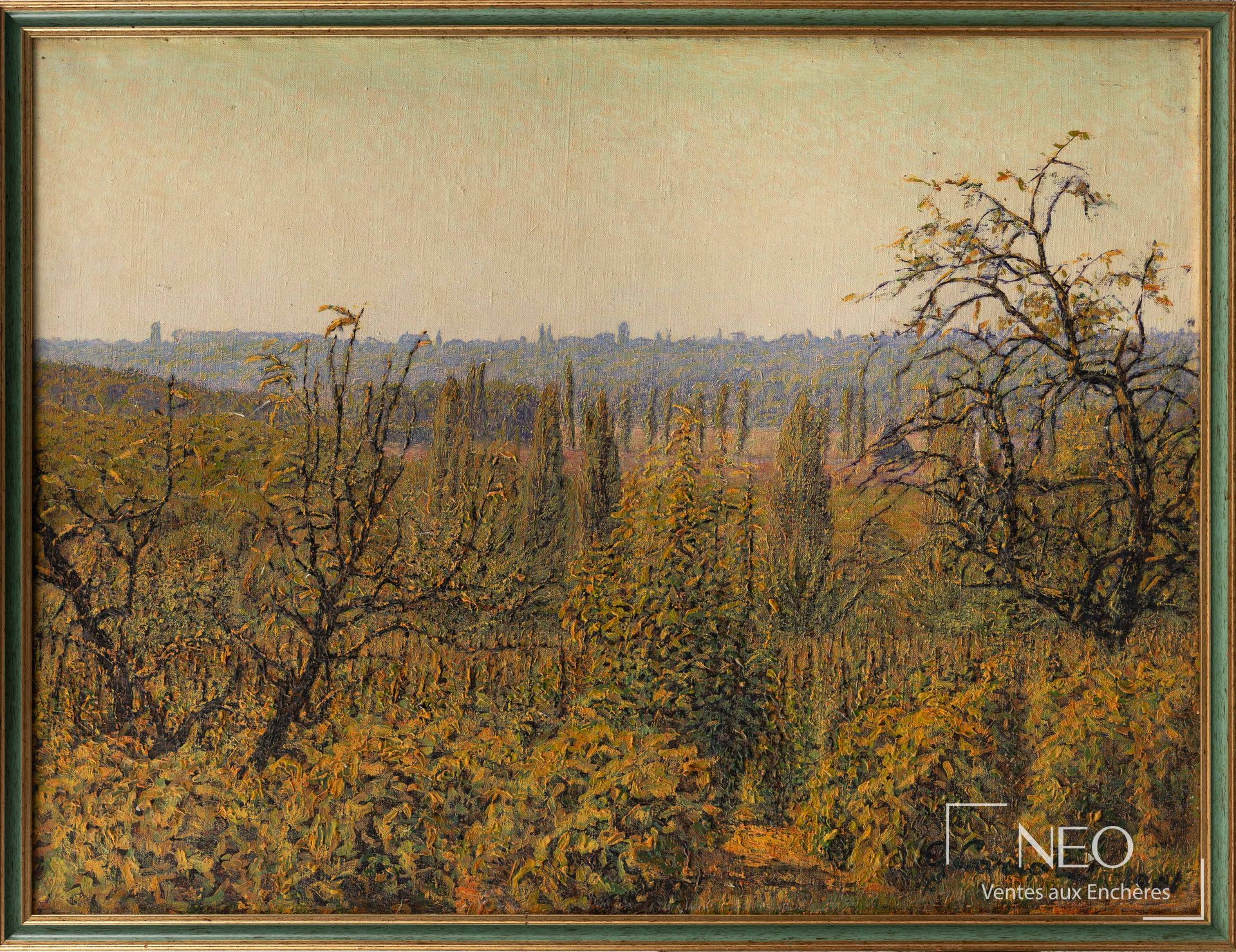 Paysage d'automne de Gustave Cariot