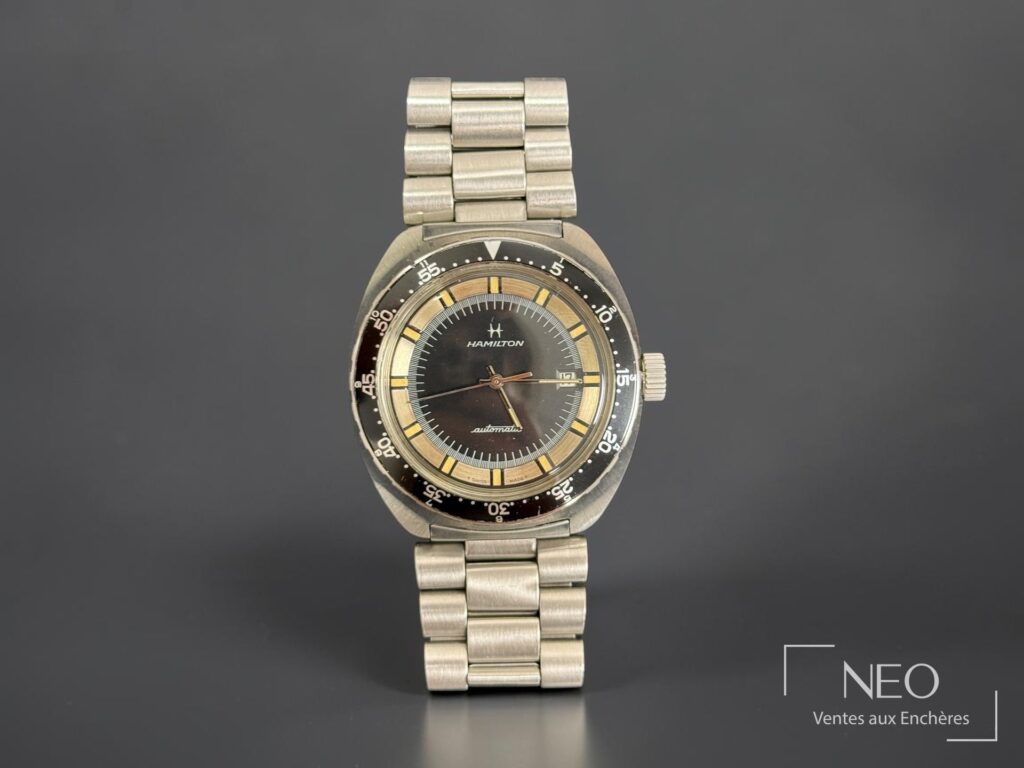 Montre Hamilton Pan Europ en acier