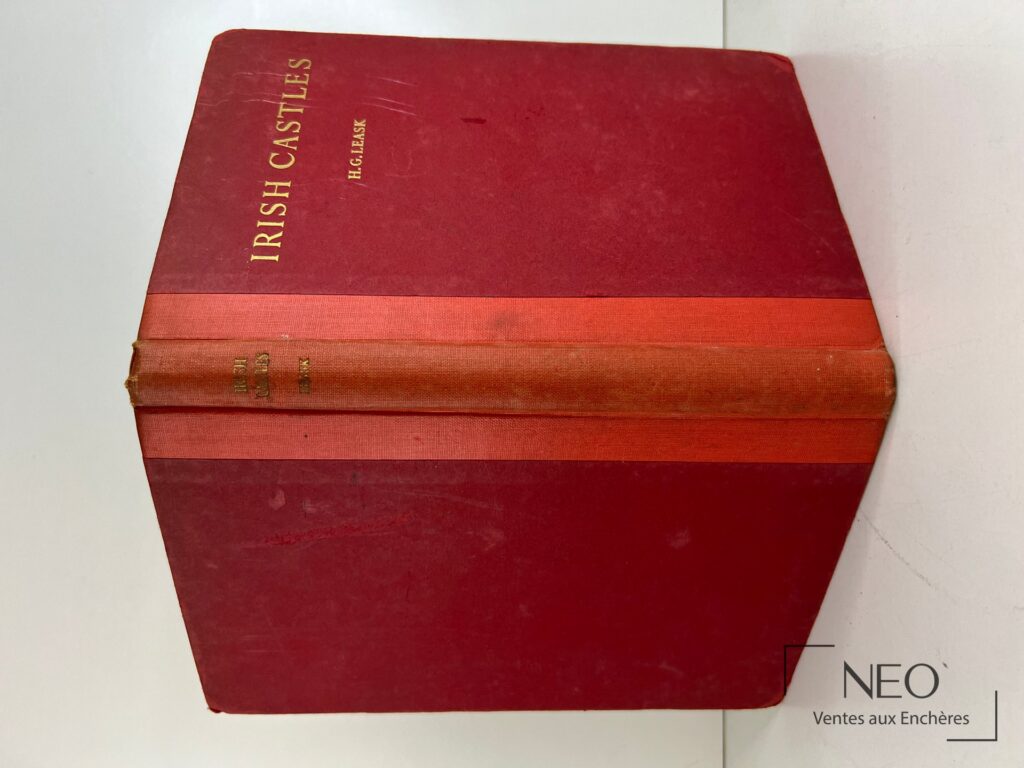 Couverture rouge d'Irish Castles and Castellated Houses de Harold Leask