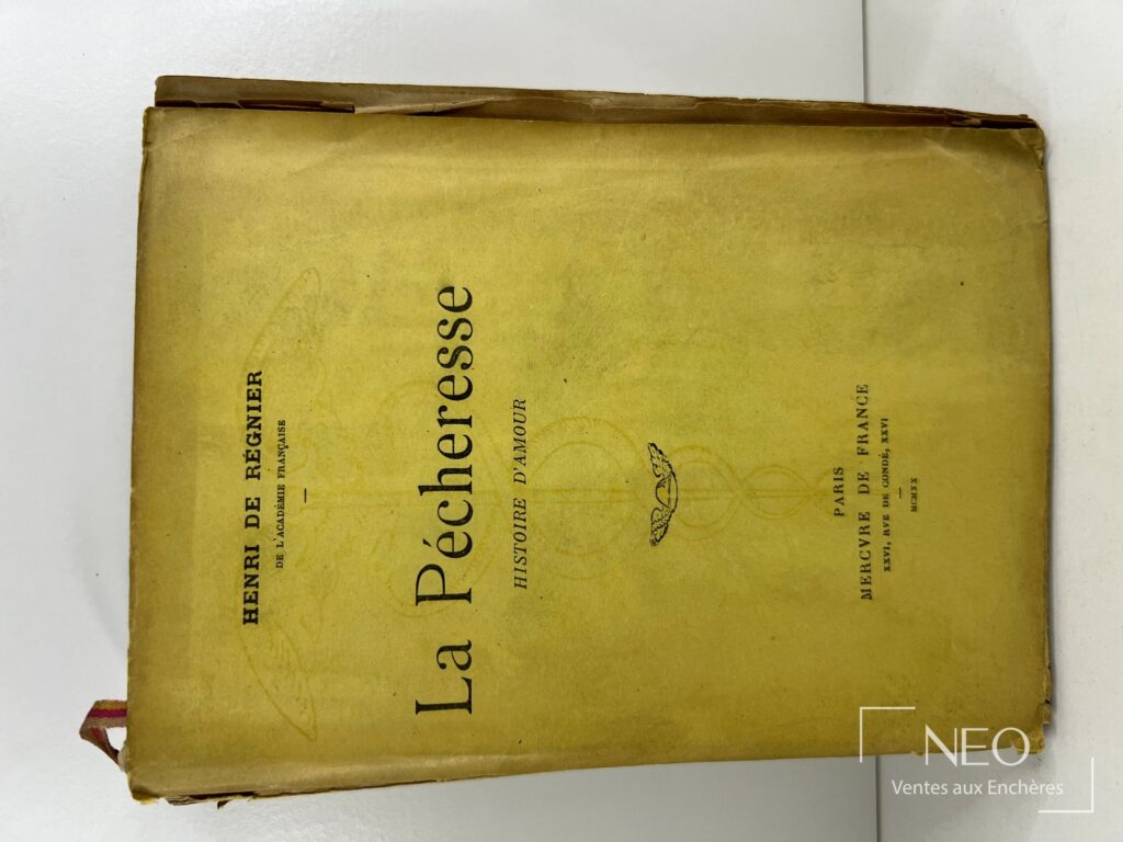 Couverture de La pécheresse de Henri de Régnier