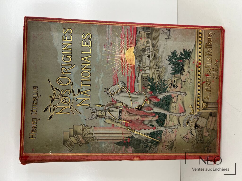 Couverture illustrée du livre Nos origines nationales de Henri Guerlin