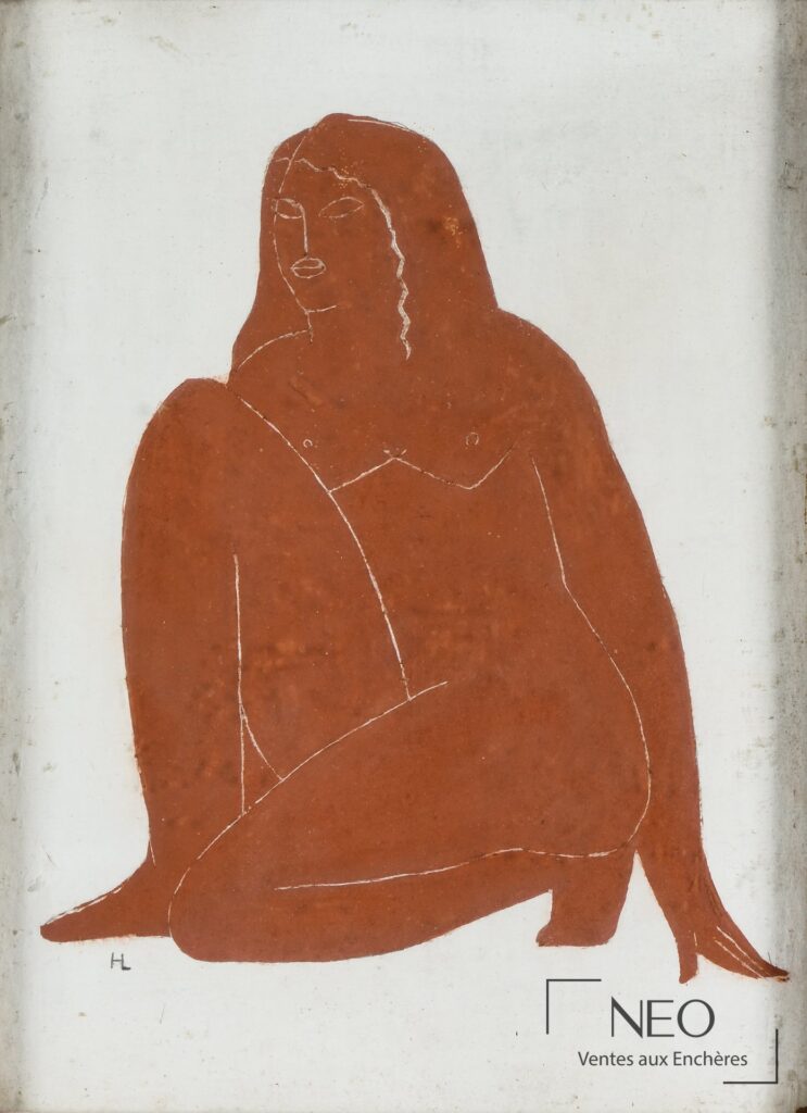 Lot 33 - Henri LAURENS Femme accroupie