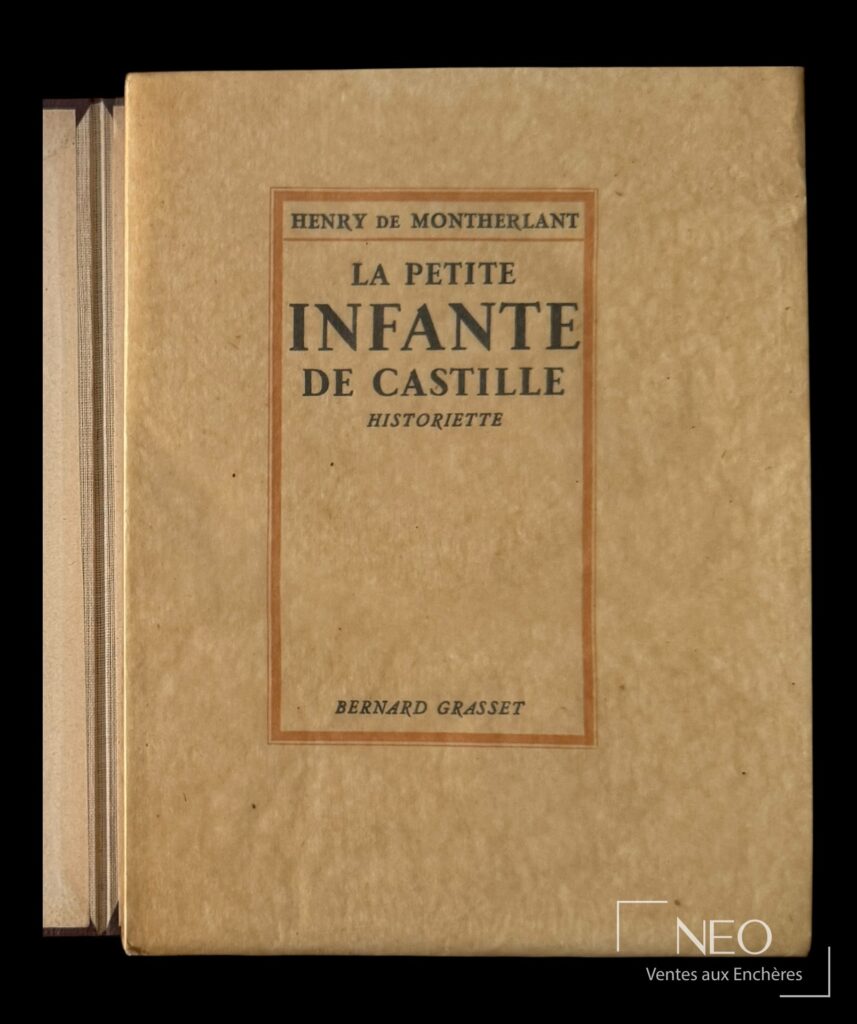 Couverture beige de La Petite infante de Castille de Henry de Montherlant
