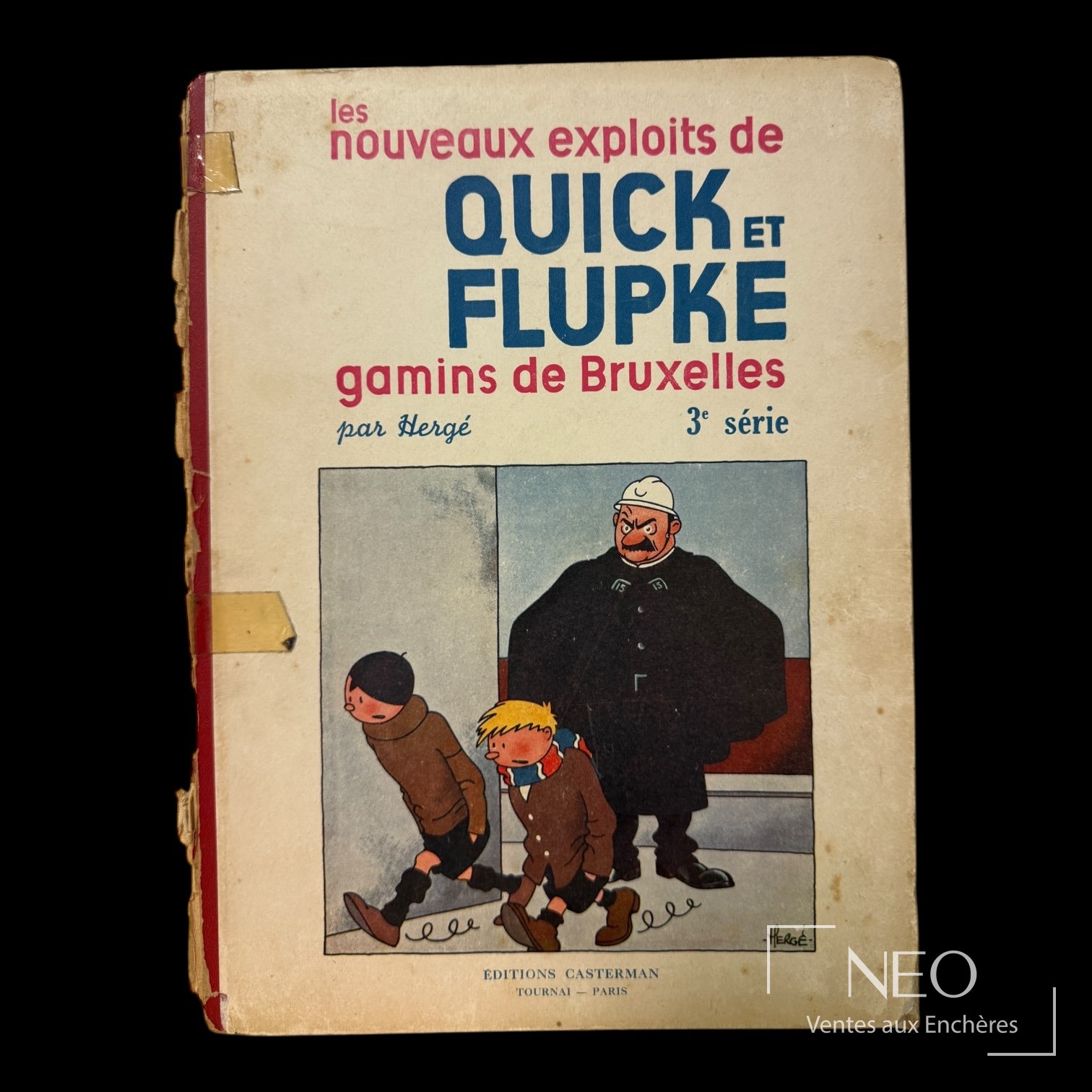 Couverture de l'album Quick et Flupke de Hergé