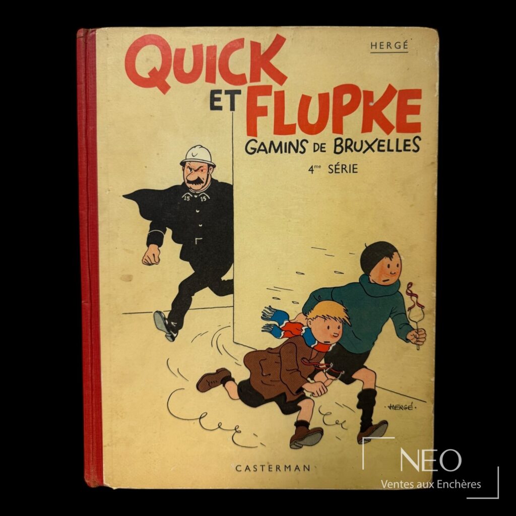 Couverture de l'album Quick et Flupke de Hergé