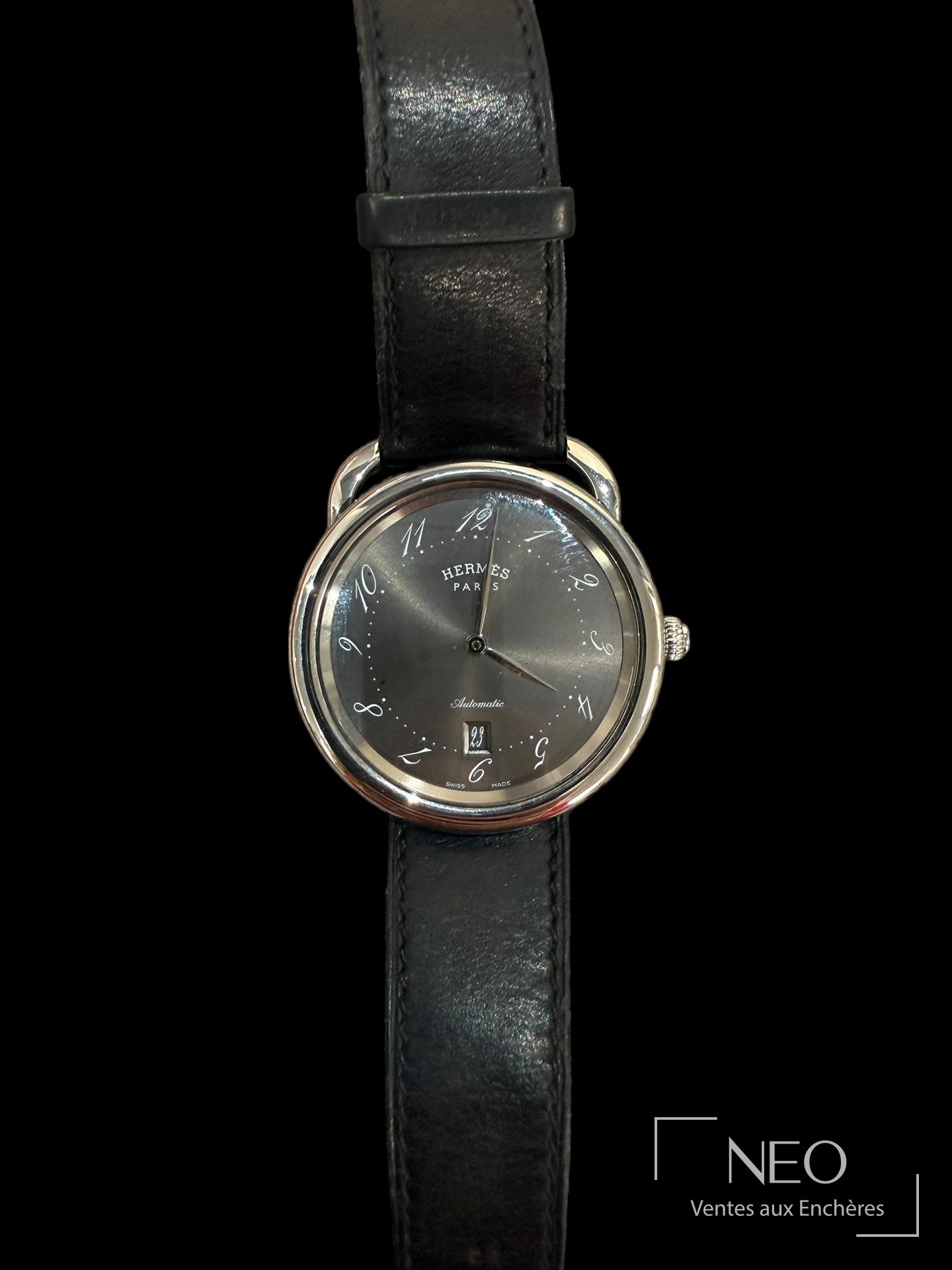 Montre Hermès Arceau en acier