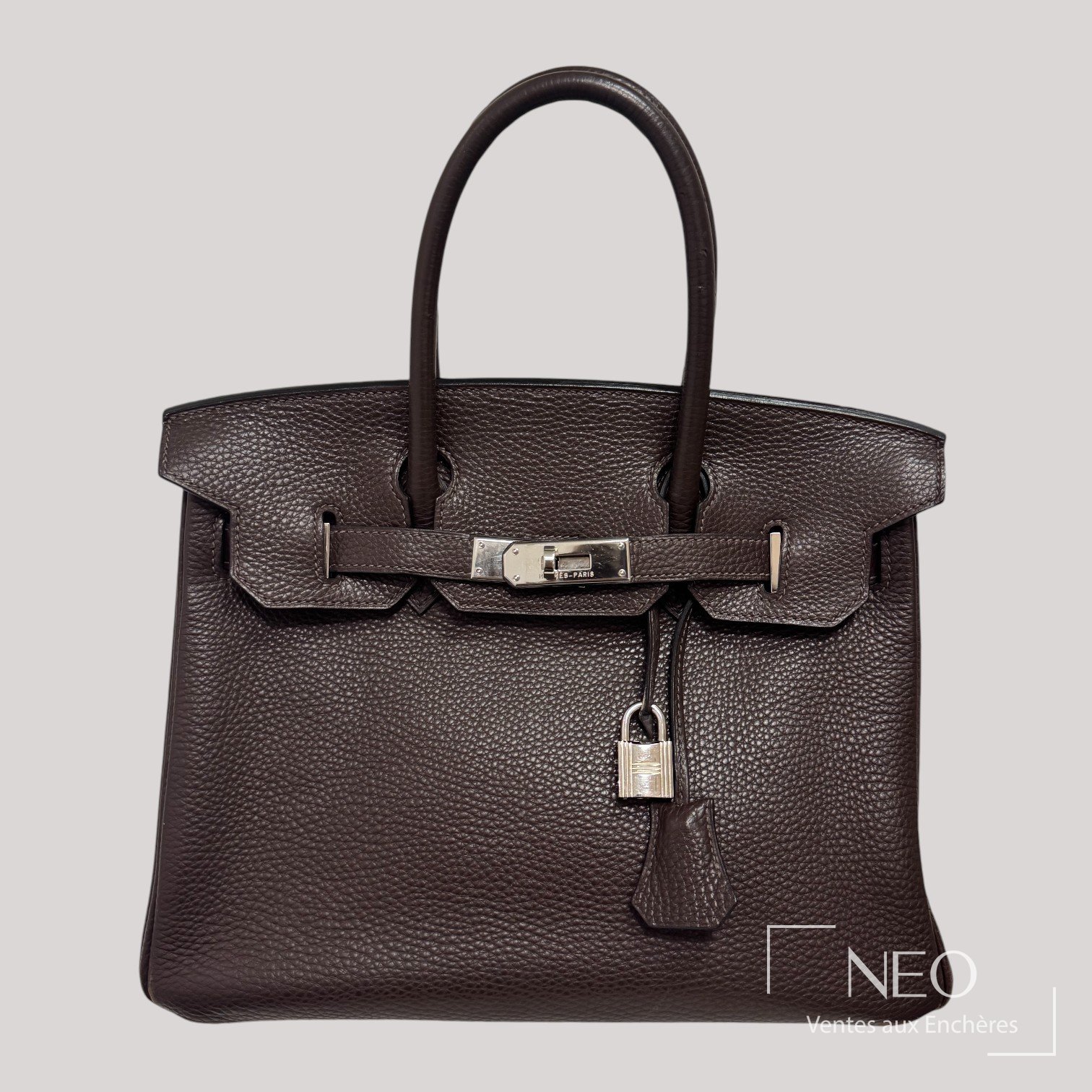 Hermès Birkin 30 cm en veau Togo chocolat, 2004